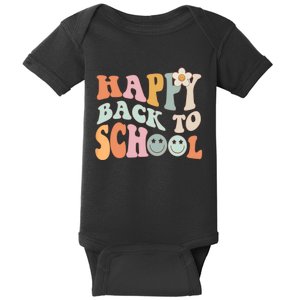 Back To School For Teacher Student First Day Of School Baby Bodysuit