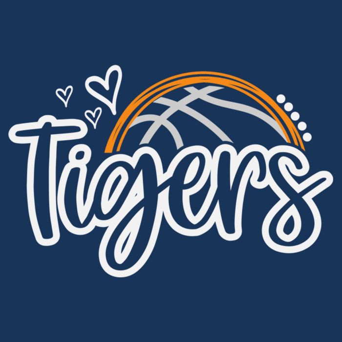 Basketball Tigers School Sports Fan Team Spirit Bucket Hat