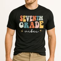 Back To School Seventh Grade Vibes Retro 7th Grade Teacher Cooling Performance Crew T-Shirt
