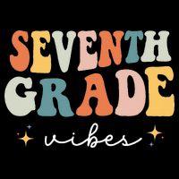 Back To School Seventh Grade Vibes Retro 7th Grade Teacher Impact Tech Backpack