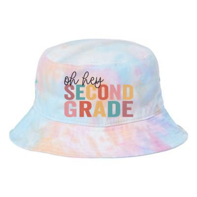 Back To School Students Teacher Oh Hey 2nd Second Grade Tie Dye Newport Bucket Hat