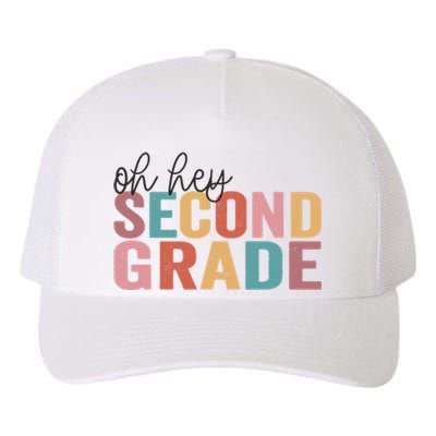 Back To School Students Teacher Oh Hey 2nd Second Grade Yupoong Adult 5-Panel Trucker Hat