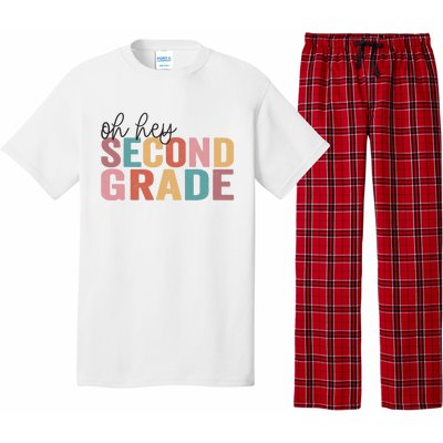 Back To School Students Teacher Oh Hey 2nd Second Grade Pajama Set