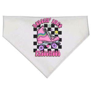 Back To School Skating Rollin Into Preschool USA-Made Doggie Bandana