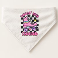 Back To School Skating Rollin Into Preschool USA-Made Doggie Bandana