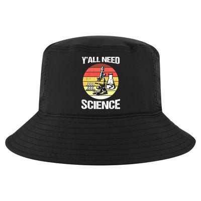 Back To School Y'all Need Science Teacher Cool Comfort Performance Bucket Hat