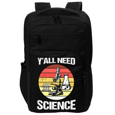 Back To School Y'all Need Science Teacher Impact Tech Backpack