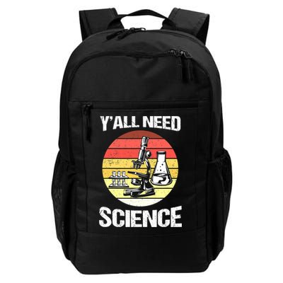 Back To School Y'all Need Science Teacher Backpack