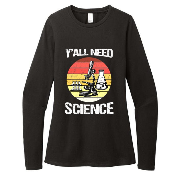 Back To School Y'all Need Science Teacher Womens CVC Long Sleeve Shirt