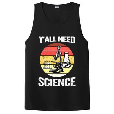 Back To School Y'all Need Science Teacher PosiCharge Competitor Tank