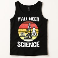Back To School Y'all Need Science Teacher Tank Top