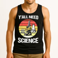 Back To School Y'all Need Science Teacher Tank Top