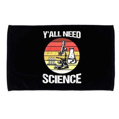 Back To School Y'all Need Science Teacher Microfiber Hand Towel