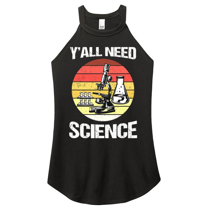 Back To School Y'all Need Science Teacher Women's Perfect Tri Rocker Tank
