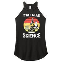 Back To School Y'all Need Science Teacher Women's Perfect Tri Rocker Tank