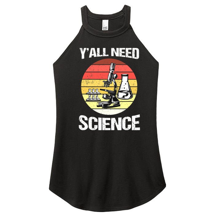 Back To School Y'all Need Science Teacher Women's Perfect Tri Rocker Tank