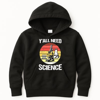 Back To School Y'all Need Science Teacher Kids Hoodie