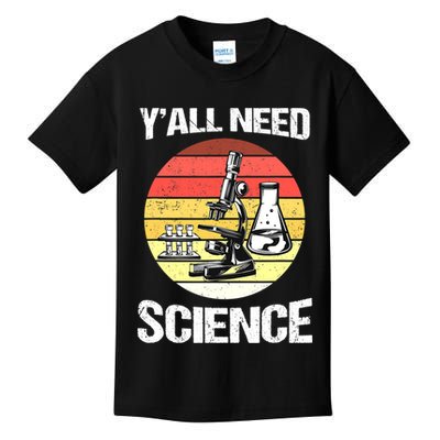 Back To School Y'all Need Science Teacher Kids T-Shirt