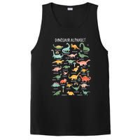 Back To School Types Of Dinosaurs Alphabet Identification PosiCharge Competitor Tank