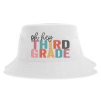 Back To School Students Teacher Oh Hey 3rd Third Grade Sustainable Bucket Hat