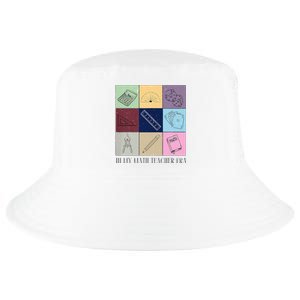 Back To School In My Math Teacher Era Retro Math Pi Day Cool Comfort Performance Bucket Hat