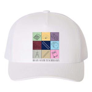 Back To School In My Math Teacher Era Retro Math Pi Day Yupoong Adult 5-Panel Trucker Hat