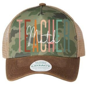 Back To School Its A Good Day To Do Math Teachers Legacy Tie Dye Trucker Hat