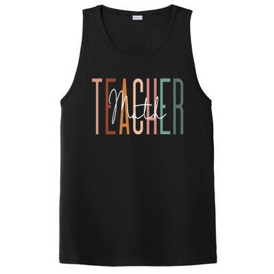 Back To School Its A Good Day To Do Math Teachers PosiCharge Competitor Tank