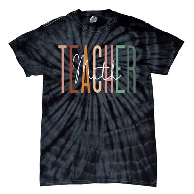 Back To School Its A Good Day To Do Math Teachers Tie-Dye T-Shirt