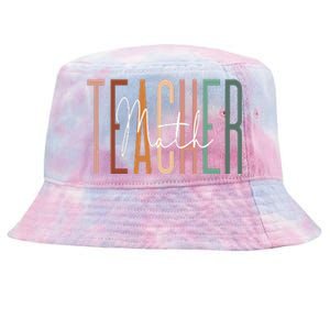 Back To School Its A Good Day To Do Math Teachers Tie-Dyed Bucket Hat