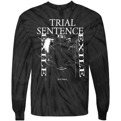 Bladee Trial Sentence Tie-Dye Long Sleeve Shirt