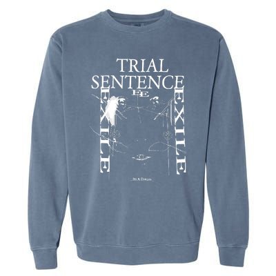 Bladee Trial Sentence Garment-Dyed Sweatshirt