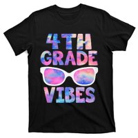 Back To School 4th Grade Vibes First Day Teacher T-Shirt