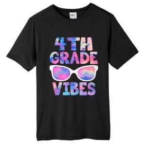 Back To School 4th Grade Vibes First Day Teacher Tall Fusion ChromaSoft Performance T-Shirt