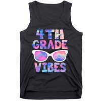 Back To School 4th Grade Vibes First Day Teacher Tank Top