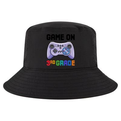 Back To School Game On 3Rd Grade Gaming First Day Of School Meaningful Gift Cool Comfort Performance Bucket Hat