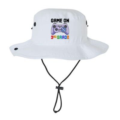 Back To School Game On 3Rd Grade Gaming First Day Of School Meaningful Gift Legacy Cool Fit Booney Bucket Hat