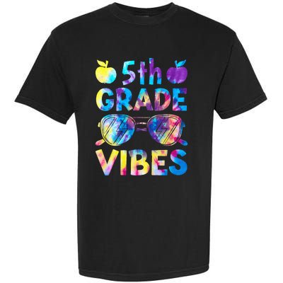 Back To School 5th Grade Vibes First Day Of School Teachers Garment-Dyed Heavyweight T-Shirt