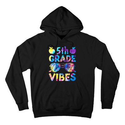 Back To School 5th Grade Vibes First Day Of School Teachers Hoodie