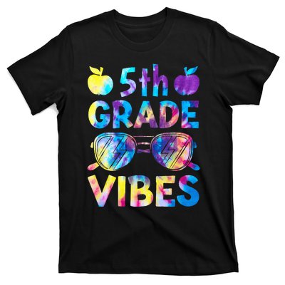 Back To School 5th Grade Vibes First Day Of School Teachers T-Shirt