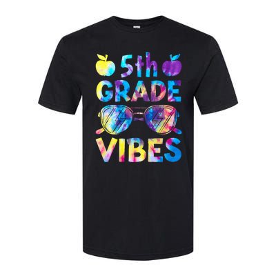 Back To School 5th Grade Vibes First Day Of School Teachers Softstyle CVC T-Shirt