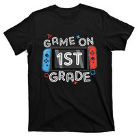 Back To School Game On 1st Grade Funny Gamer T-Shirt