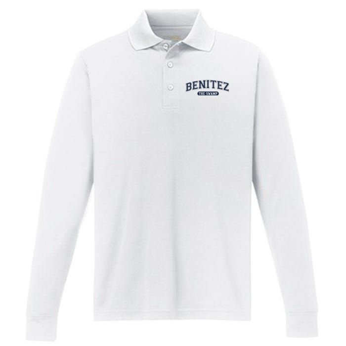 Benitez The Swamp Performance Long Sleeve Polo