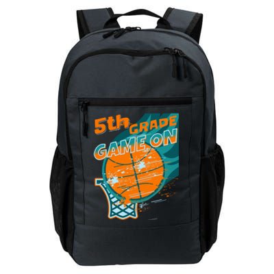 Back To School Game On 5Th Grade Student Basketball Lover Cute Gift Daily Commute Backpack