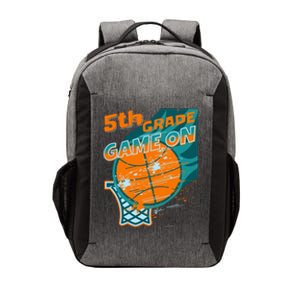 Back To School Game On 5Th Grade Student Basketball Lover Cute Gift Vector Backpack