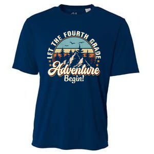 Back To School Let The 4th Grade Adventure Begin Cooling Performance Crew T-Shirt