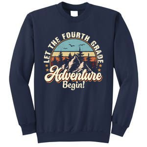 Back To School Let The 4th Grade Adventure Begin Sweatshirt