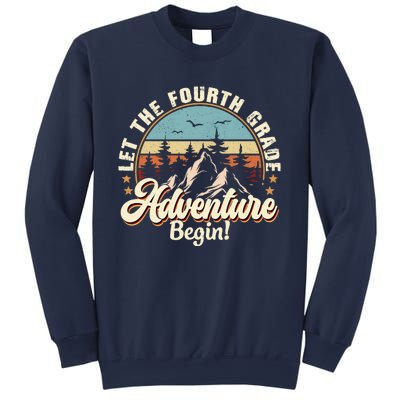 Back To School Let The 4th Grade Adventure Begin Sweatshirt