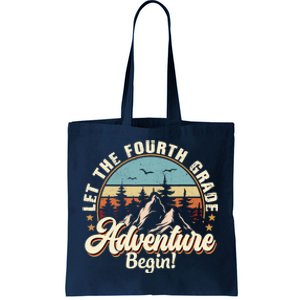 Back To School Let The 4th Grade Adventure Begin Tote Bag