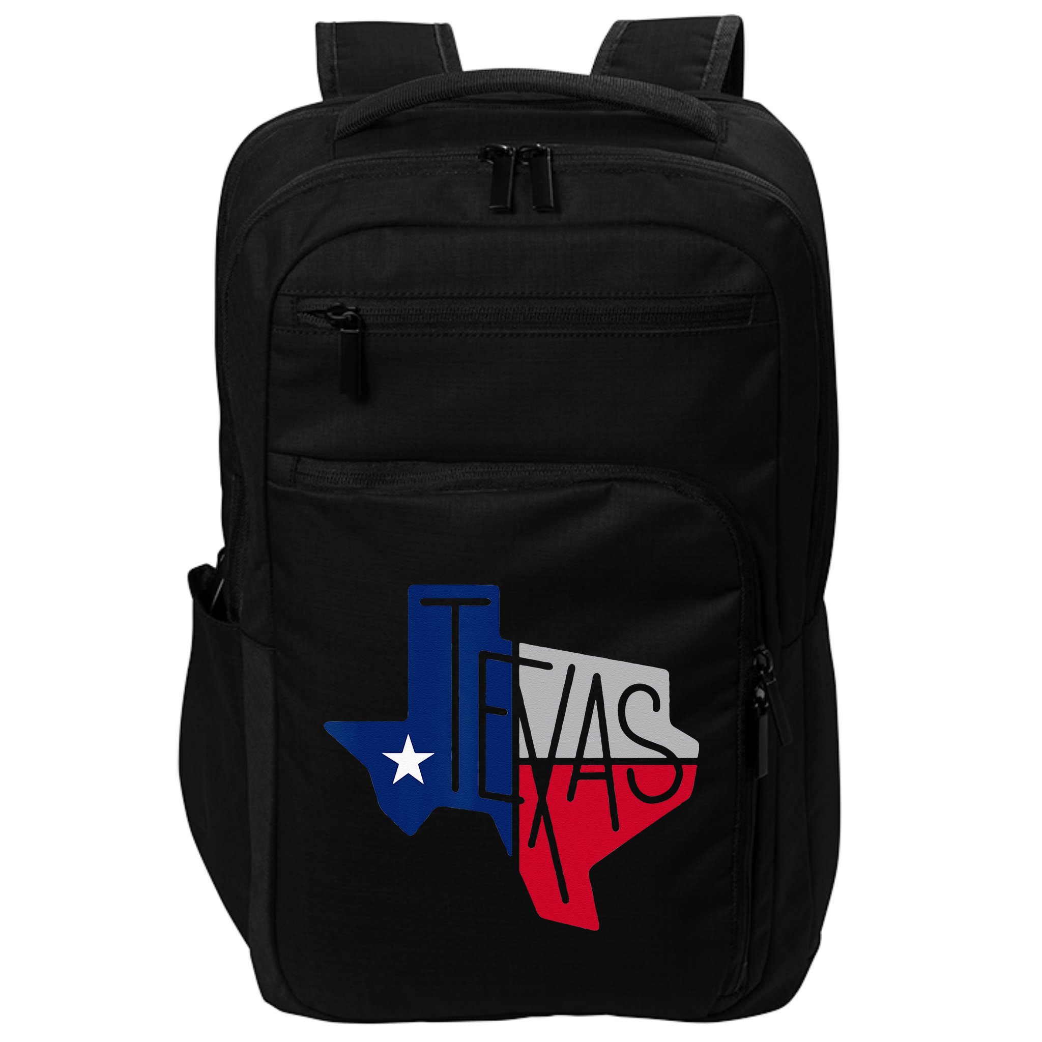 Beautiful Texas State Flag Star Silhouette Impact Tech Backpack
